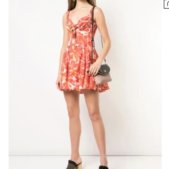 ALEXIS Floral-print Sweetheart Fit-&-flare Dress - Picture 4 of 4